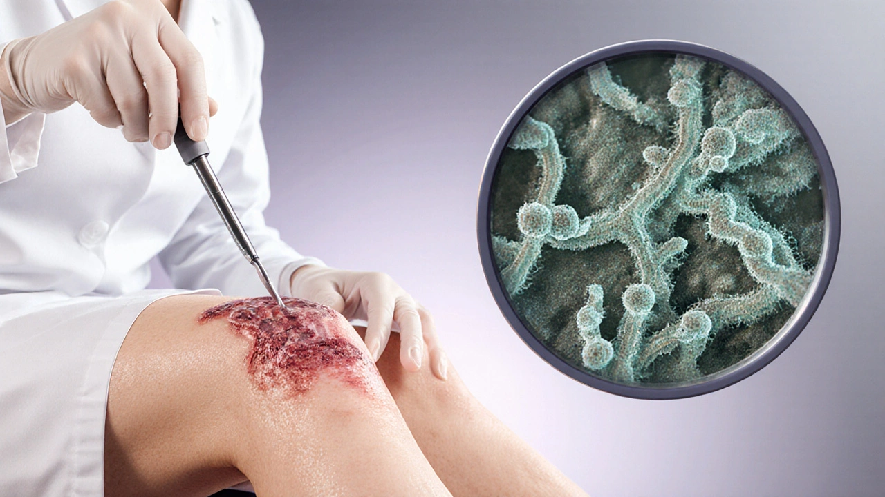 Common Fungal Culprits in Wound Cases