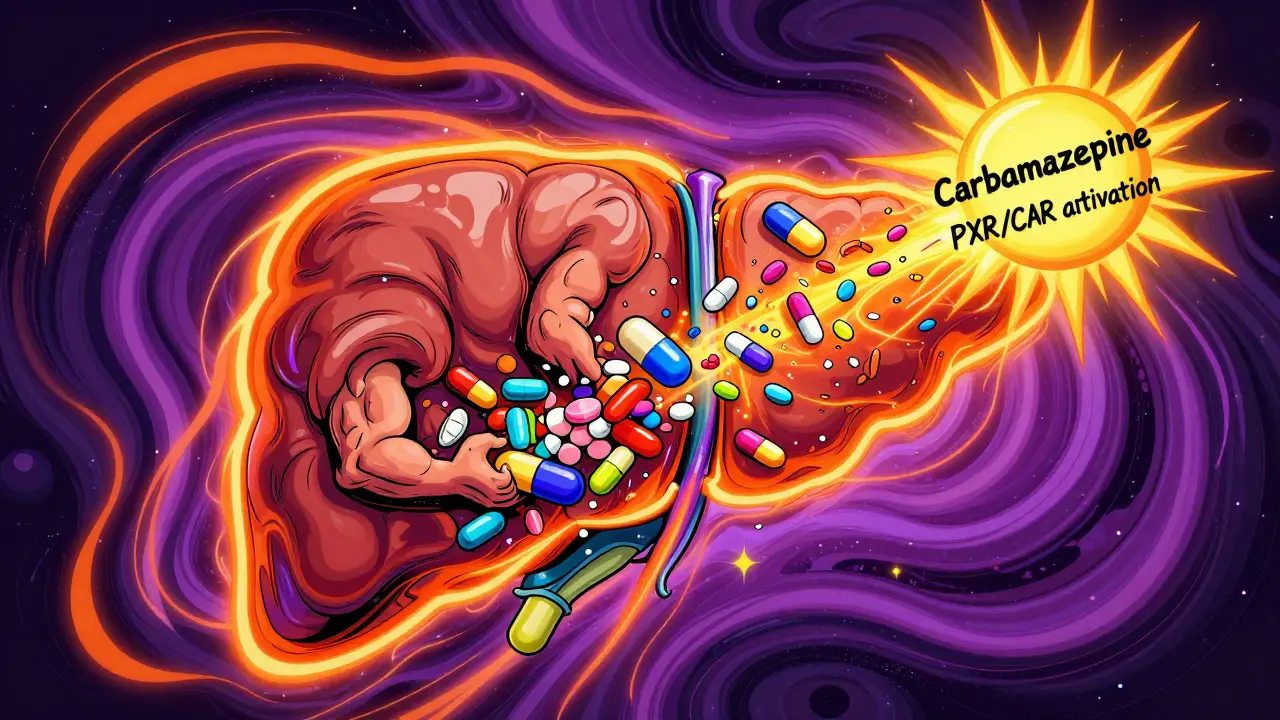 Carbamazepine as a CYP Inducer: How It Interacts with Common Medications