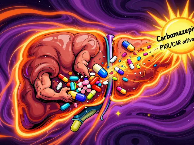 Carbamazepine as a CYP Inducer: How It Interacts with Common Medications